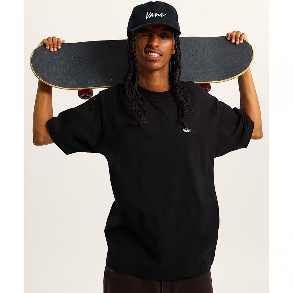 VANS LEFT CHEST SS VN000R9XBLK-BLK Black