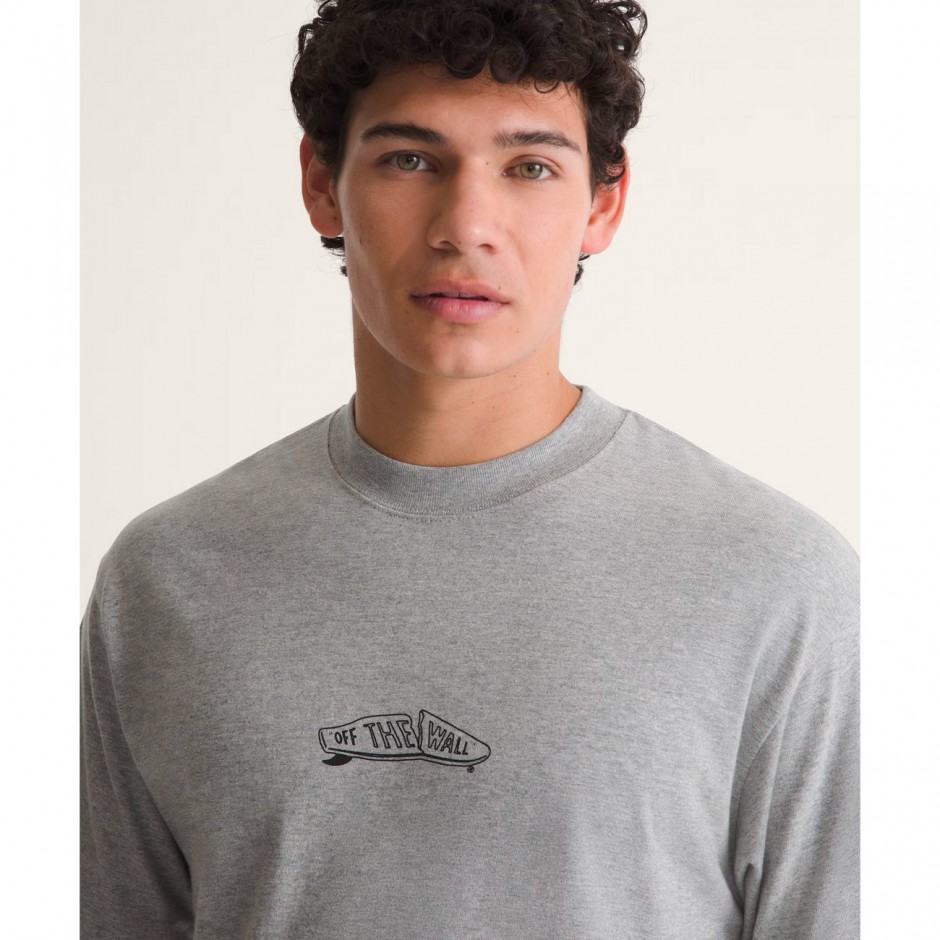 Men's T-Shirt Grey - Vans Buckled