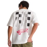 Men's T-Shirt Ecru - Vans Premium Full Deck Image 0
