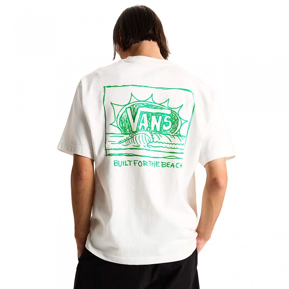 Men's T-Shirt White - Vans Bright Day