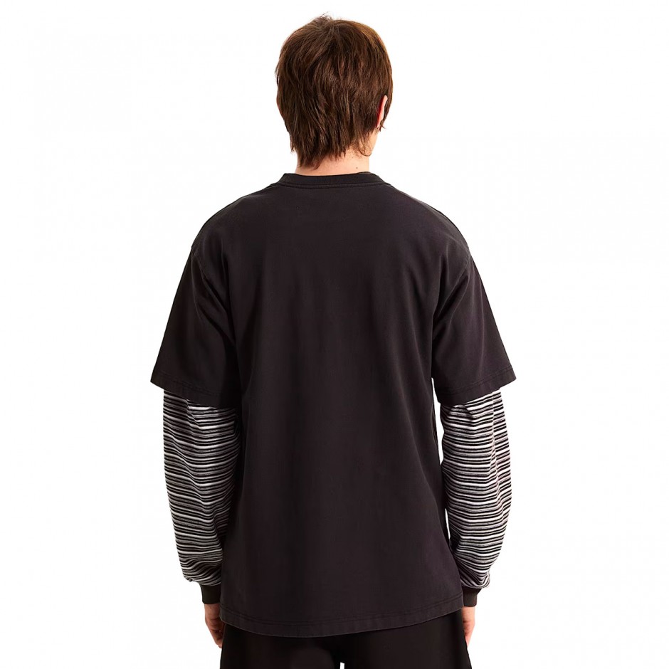 Men's T-Shirt Black - Vans Commitment 4 Dummies Loose