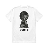 Men's T-Shirt White - Vans Keyhole Image 0