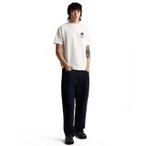 VANS STACKED HI SS TEE VN000PEWWHT-WHT Λευκό Εικόνα 2