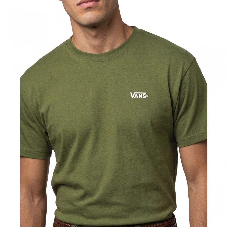 Men's T-Shirt Κhaki - Vans New Left Chest