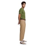Men's T-Shirt Κhaki - Vans New Left Chest Image 2