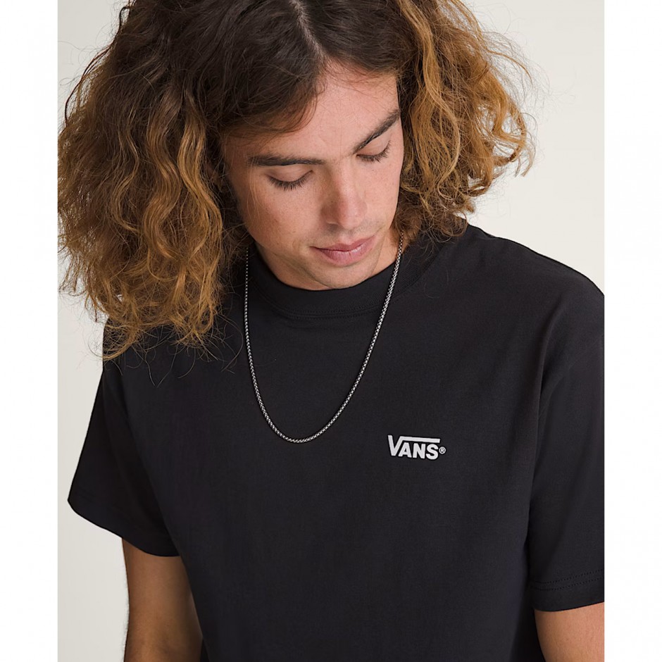 VANS NEW LEFT CHEST SS TEE VN000TBXY28-Y28 Μαύρο