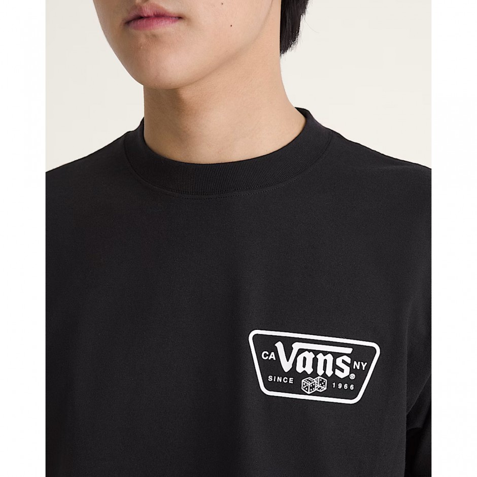 VANS KNU PATCH SS TEE VN000WU8BLK-BLK Black
