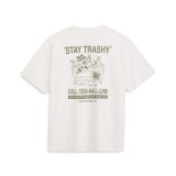 VANS TRASHY SS TEE VN000X1EFS8-FS8 Ecru Image 0