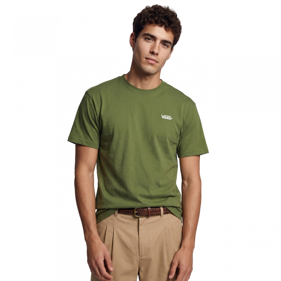 Men's T-Shirt Κhaki - Vans New Left Chest