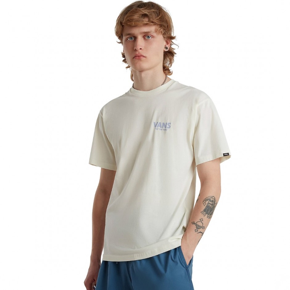 Ανδρικό T-Shirt Εκρού - Vans Beer Float