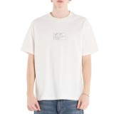 Ανδρικό T-Shirt Εκρού - Vans Blocked Box Loose Εικόνα 