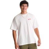 Men's T-Shirt Ecru - Vans Premium Full Deck Image 