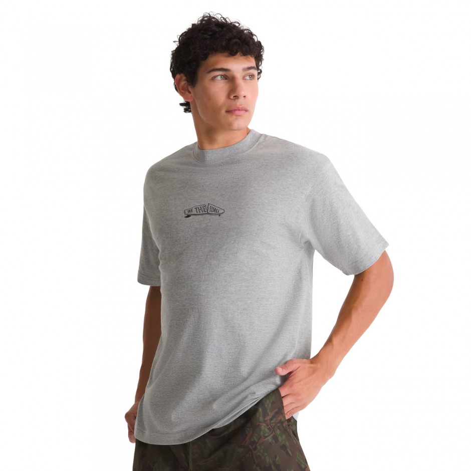 Men's T-Shirt Grey - Vans Buckled