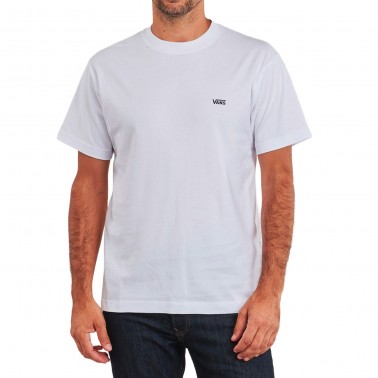 VANS LEFT CHEST SS VN000R9XWHT-WHT White