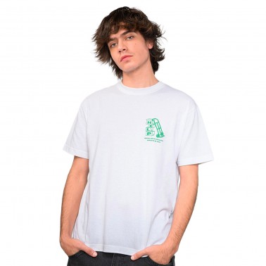 Ανδρικό T-Shirt Λευκό - Vans Moving