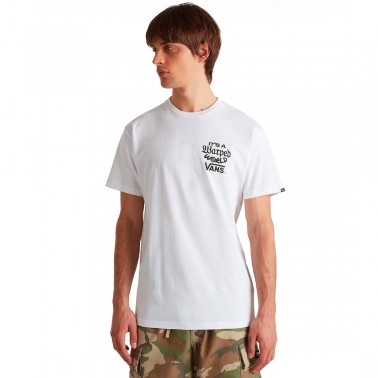 VANS WARPED WORLD SS VN000M5EWHT-WHT White