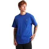 Men's T-Shirt Royal Blue - Vans Left Chest II Loose Image 