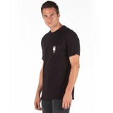 HUF CENTRAL PARK S/S POCKET TEE TS01093-BLACK Μαύρο Εικόνα 