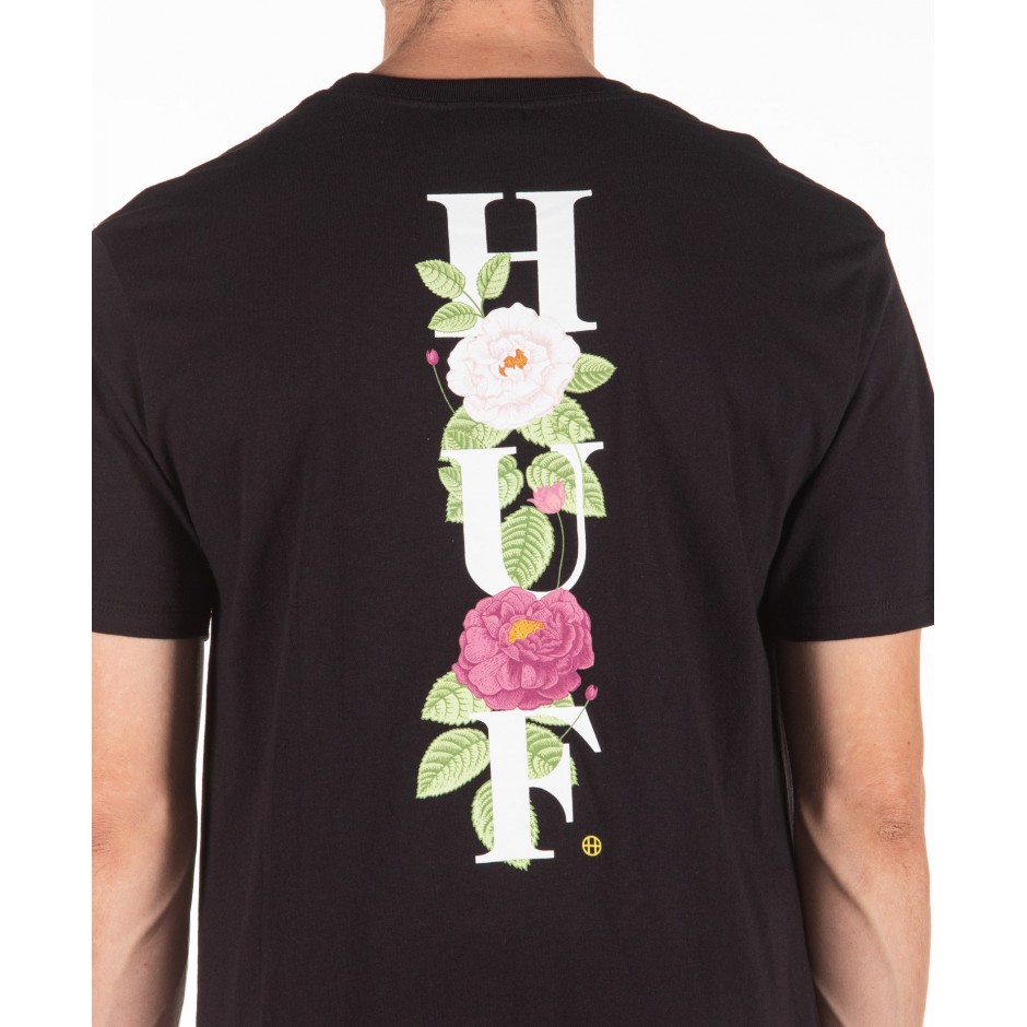 HUF CENTRAL PARK S/S POCKET TEE TS01093-BLACK Μαύρο