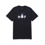 HUF ABDUCTED S/S TEE TS01502-BLACK Black