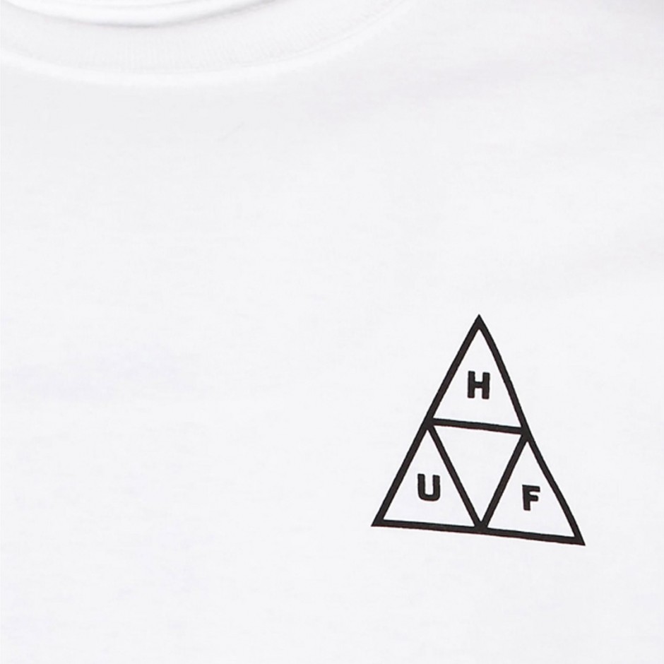 Ανδρικό T-Shirt Λευκό - Huf Set Triple Triangle