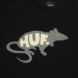 Ανδρικό T-Shirt Μαύρο - Huf Man's Best Friend