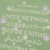 HUF UNITY NETWORK S/S TEE TS02416-BASIL Green Image 2