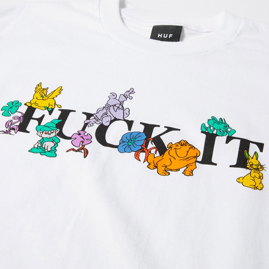 HUF TRIP S/S TEE TS02447-WHITE White