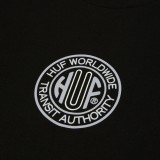 Ανδρικό T-Shirt Μαύρο - HUF Token Εικόνα 1