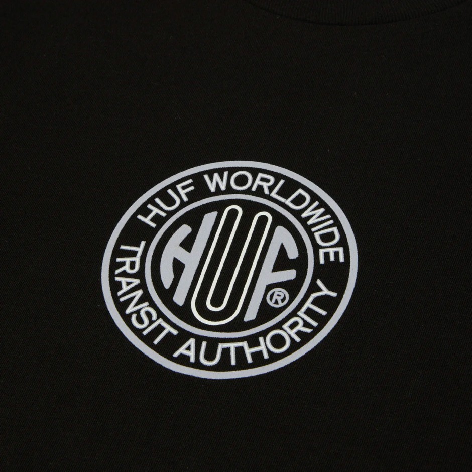 Ανδρικό T-Shirt Μαύρο - HUF Token