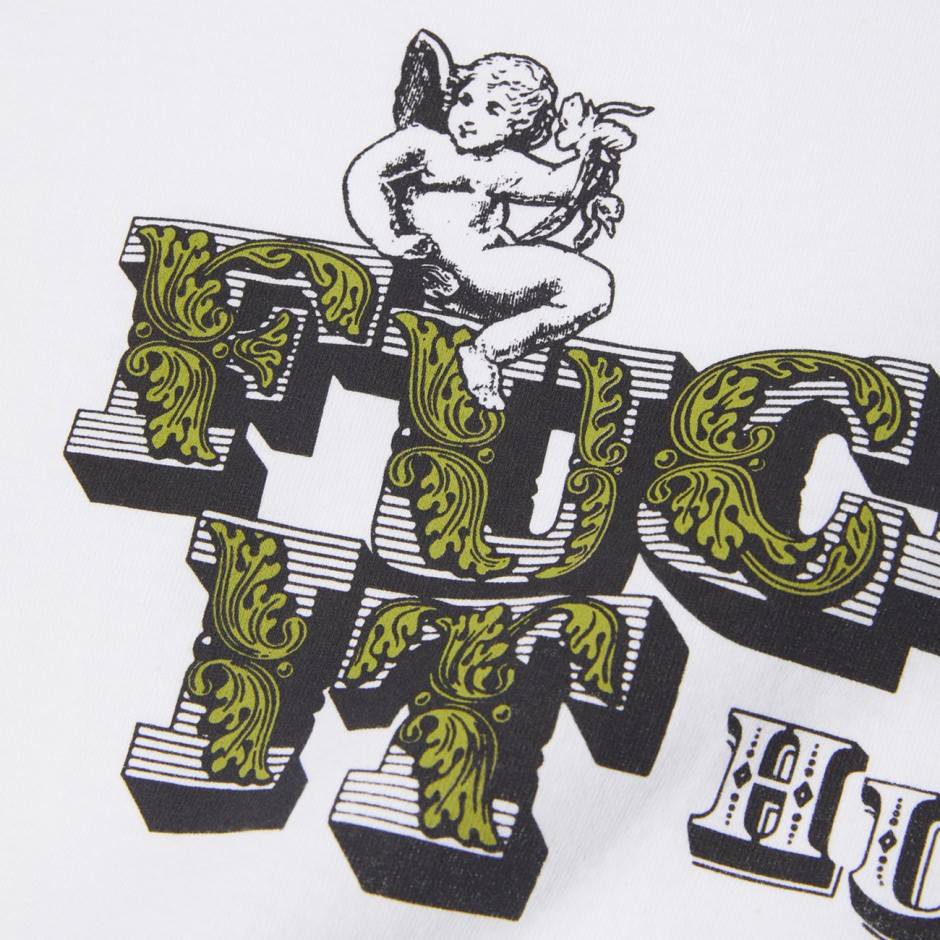 Ανδρικό T-Shirt Λευκό - HUF Divine