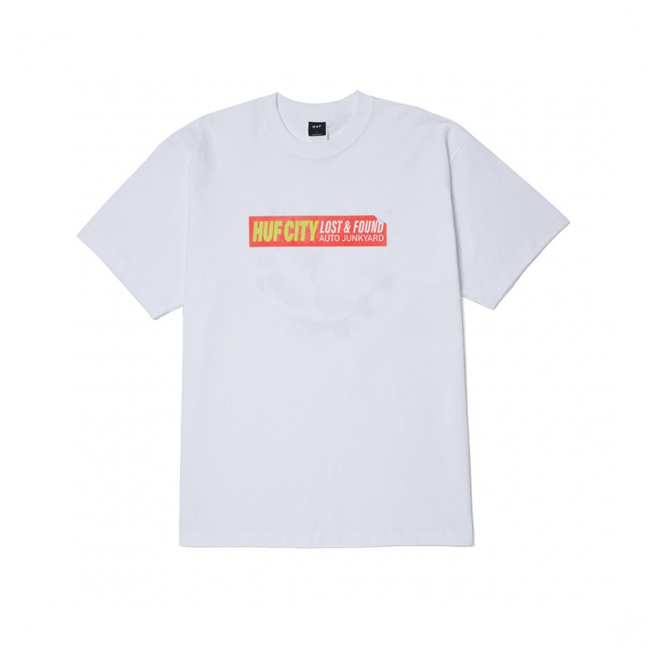HUF BIG DAWG S/S TEE TS02403-WHITE White