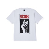 Ανδρικό T-Shirt Λευκό - HUF Stax Snap Εικόνα 