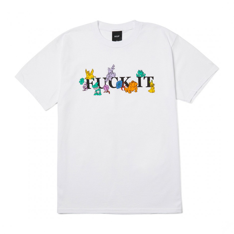 HUF TRIP S/S TEE TS02447-WHITE White