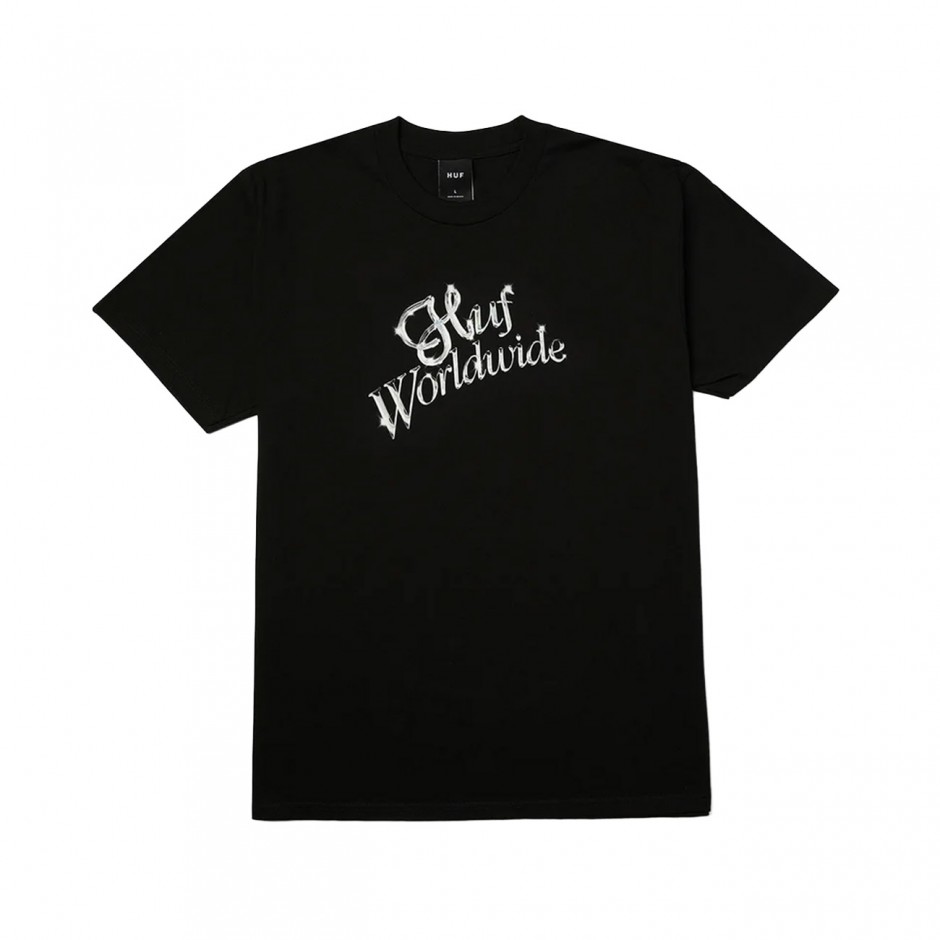 Ανδρικό T-Shirt Μαύρο - HUF Chrome Dreams
