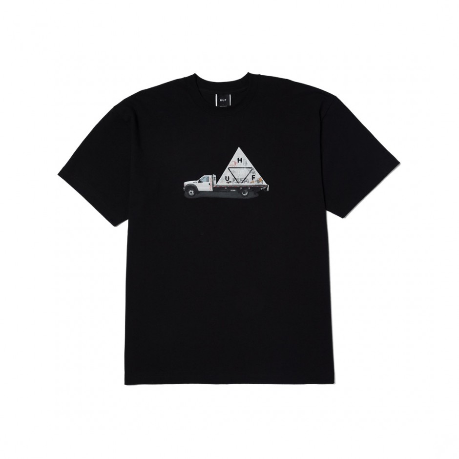 Ανδρικό T-Shirt Μαύρο - HUF High Clearance