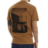 OBEY HONG KONG PHOTO CLASSIC TEE Καφέ