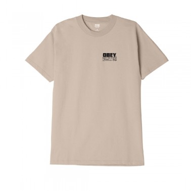 OBEY FIGHT THE SYSTEM 165263599-SAN Beige
