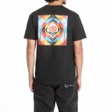 Ανδρικό T-Shirt Μαύρο - Obey Geometric Power Canvas Εικόνα 0