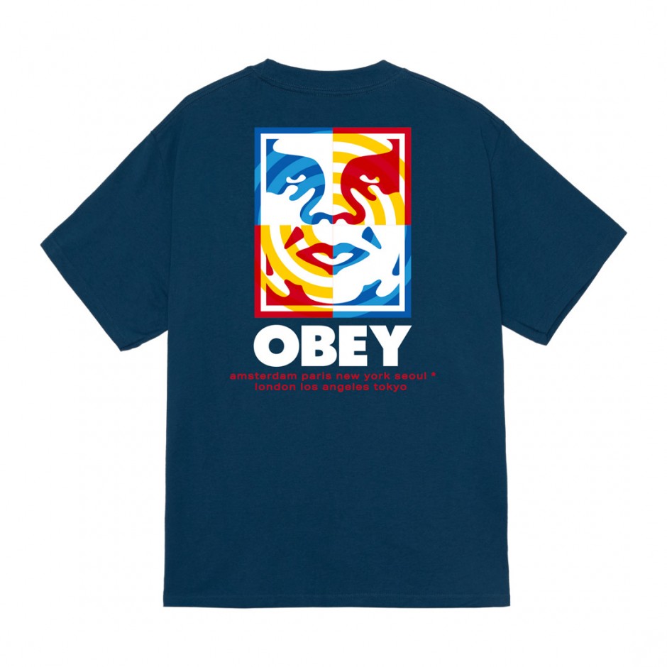 OBEY TARGET ICON 165264065-HBU Blue