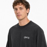 OBEY SENSORY EXPLORATION TEE 165264084-VBL Black Image 1