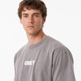 OBEY BOLD TEE 167924100-SIG Grey Image 0