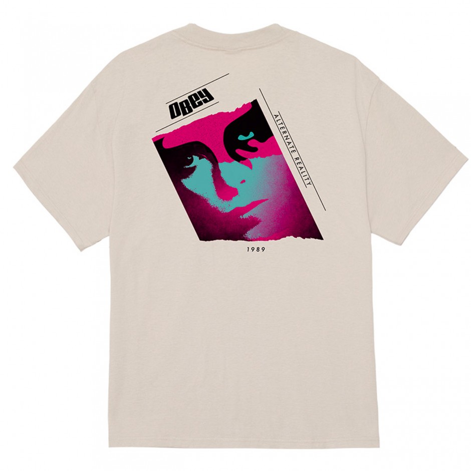 Ανδρικό T-Shirt Γκρι - Obey Alternate Reality
