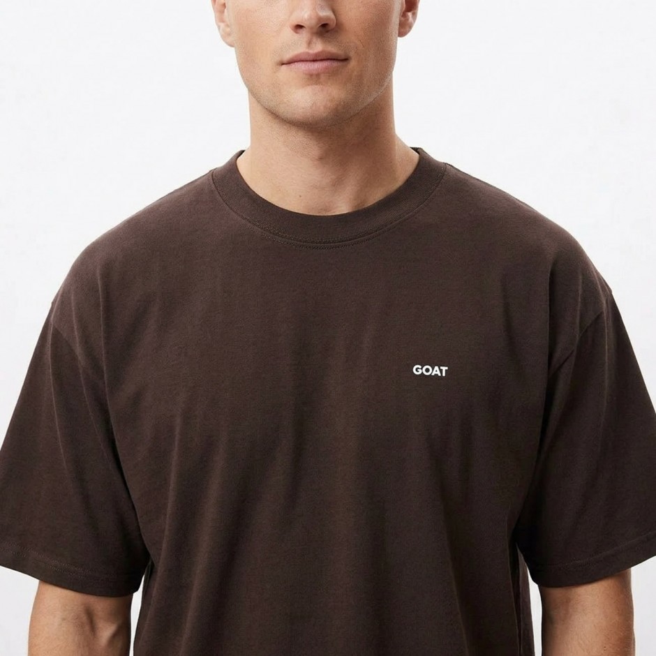 OBEY VISUAL STUDIES TEE 165264136-JVA Brown