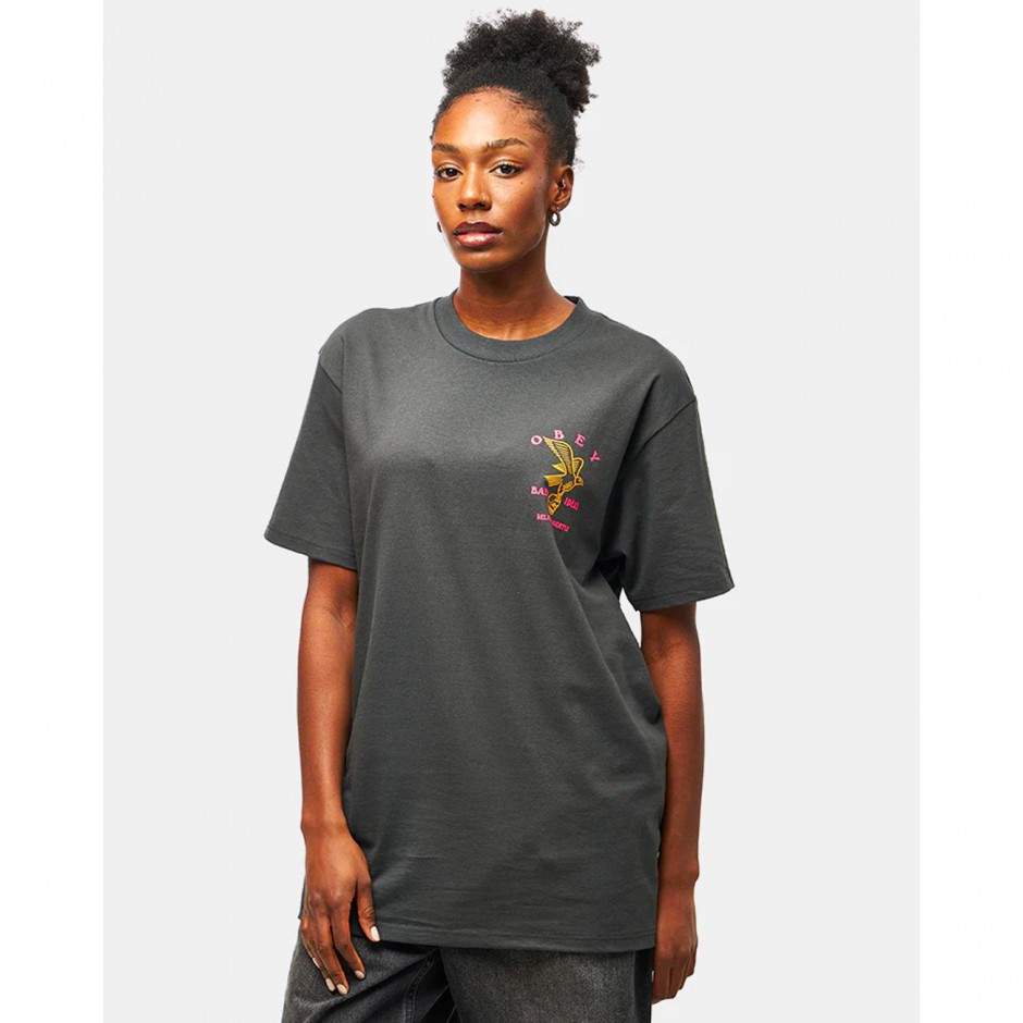 Ανδρικό T-Shirt Μαύρο - Obey Bad Ideas Eagle Classic