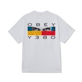 Ανδρικό T-Shirt Λευκό - Obey Eyes Open Εικόνα 0