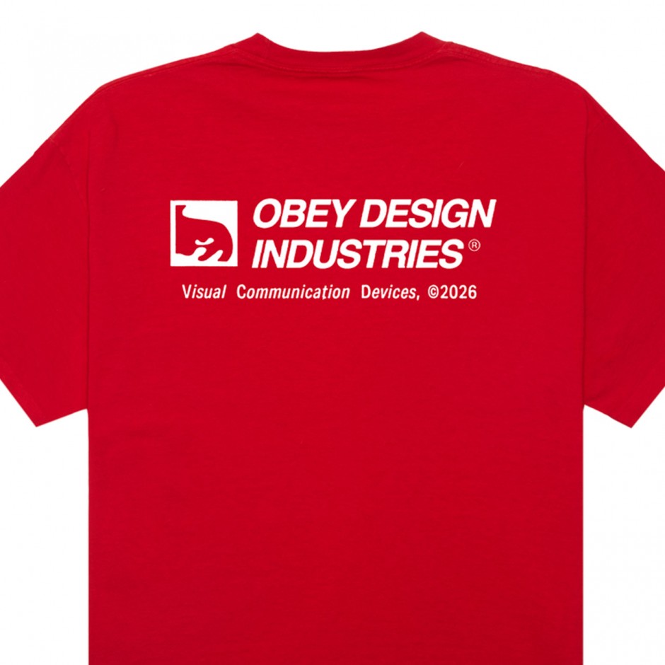 Ανδρικό T-Shirt Κόκκινο - Obey Devices