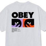 Men's T-Shirt White - Obey Always Watching Image 1