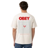 Ανδρικό T-Shirt Εκρού - Obey Love In A Void Εικόνα 0