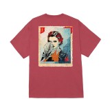 Ανδρικό T-Shirt Κόκκινο - Obey Wrong Path Εικόνα 4